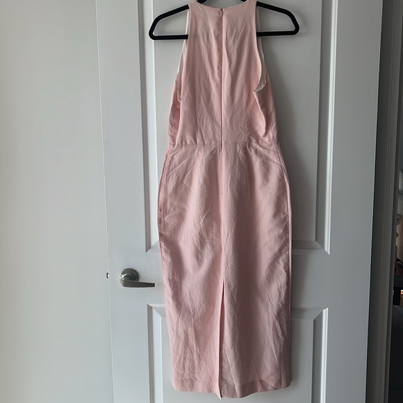 Zara Linen Blend Midi Dress - Picture 5 of 8